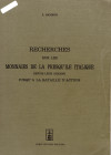 SAMBON L. - Recherches sur les monnaies de la presqu' ile italique, depuis leur origine jusqu'a la bataille d' Actum. Reprint, Bologna, 1967. pp. 374,...