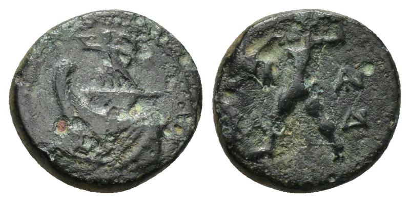 KINGS of MACEDON. Demetrios I Poliorketes. 306-283 BC. Æ (13mm, 2.1 g). Uncertai...