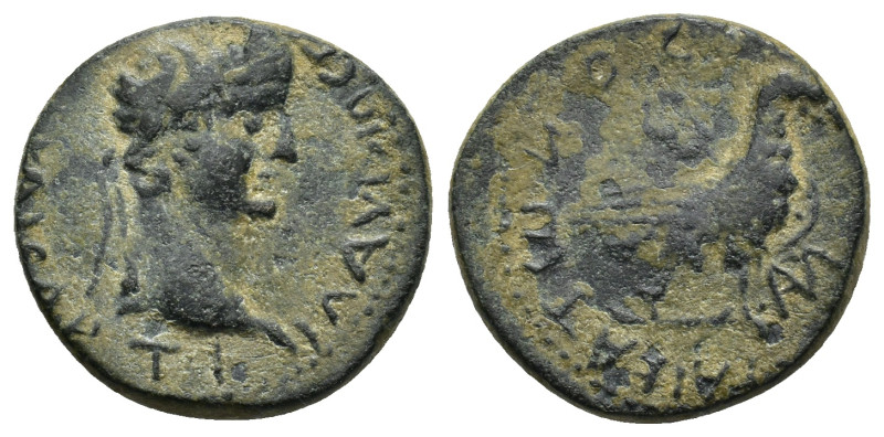 PHRYGIA, Amorium. Claudius, 41-54 AD. AE. (18mm, 4.8 g) Obv: ΤΙ ΚΛΑΥΔΙΟϹ ΓƐΡΜΑΝΙ...