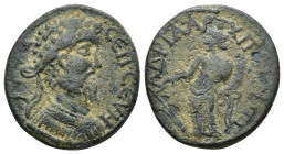 PHRYGIA. Hadrianopolis-Sebaste. Septimius Severus (193-211). Ae. (21mm, 5.4 g) Obv: AV K CЄΠ CЄVH. Laureate, draped and cuirassed bust right. Rev: ΑΔΡ...