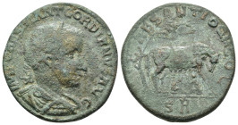 PISIDIA, Antioch. Gordian III. 238-244 AD. AE (22.6 Gr. 30mm). 
Laureate, draped and cuirassed bust right, seen from behind 
Rev. CAES ANTIOCH COL, SR...