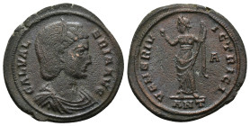 Galeria Valeria. Augusta, AD 293(?)-311. Æ Follis (24mm, 6.3 g). Antioch mint, 1st officina. Struck circa AD 308. Diademed and draped bust right / Ven...