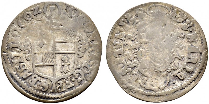 SCHWEIZ. Basel. Bistum Basel. Johann Konrad I. von Roggenbach, 1656-1693. Batzen...