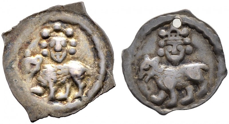 SCHWEIZ. Bern. Stadt und Kanton. Vierzipfliger Pfennig o. J. / ND, Bern. (1274-1...