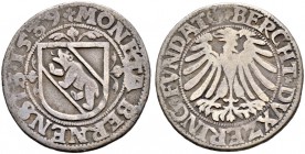 SCHWEIZ. Bern. Stadt und Kanton. Dicken 1539, Bern. 8.50 g. Lohner 343 var. HMZ 2-172g (dieses Expl. abgebildet). Selten / Rare. Schön-sehr schön / Fi...