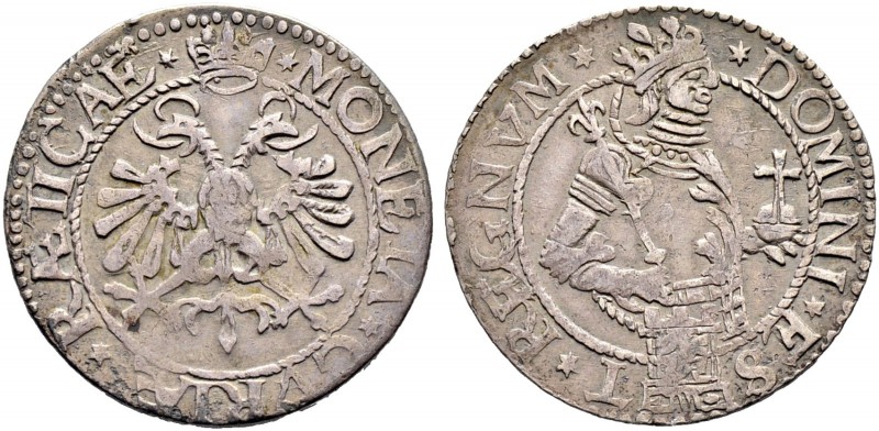 SCHWEIZ. Graubünden. Chur, Stadt. Dicken o. J. / ND, Chur. Doppeladler mit Krone...