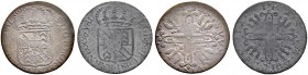 SCHWEIZ. Neuenburg/Neuchâtel. Könige von Preussen. Friedrich I. 1707-1713. Halbbatzen 1712, Neuchâtel. Mzz. I.P. für Stempelschneider Jean Patry. D.T....