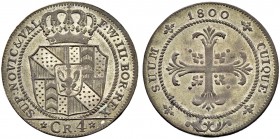 SCHWEIZ. Neuenburg/Neuchâtel. Könige von Preussen. Friedrich Wilhelm III. 1797-1805 und 1814-1840. Batzen 1800, Neuchâtel. 3.12 g. D.T. 246. HMZ 2-716...