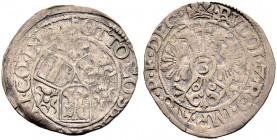 SCHWEIZ. Uri, Schwyz und Nidwalden. Beischlag o. J. / ND, Kirn oder Meddersheim. Salm, Wild- u. Rheingrafen / Otto I. von Kyrburg (*1597, +1623). Zu G...