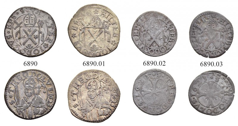 SCHWEIZ. Wallis/Valais. Sitten, Bistum. Hildebrand Jost, 1613-1638. Batzen 1623,...
