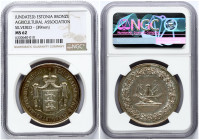Medal ND (1900) Estonian Agricultural Society NGC MS 62