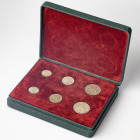 Lithuania 1 - 5 Litai 1925 silver coins of the Republic of Lithuania Set