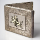 Lithuania Silver Cigarette Case (1930-s) Kaunas