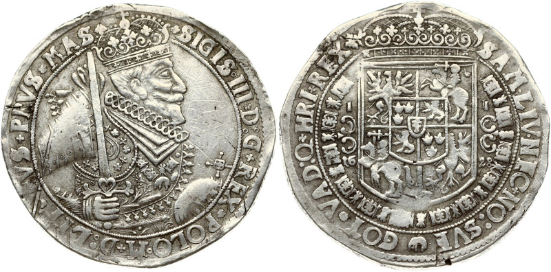Poland. Zygmunt III Waza (1587-1632). Taler 1628 II Bydgoszcz, Polkozic on rever...
