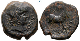 Hispania. Castulo circa 150-100 BC. Bronze Æ
