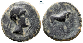 Hispania. Castulo circa 100 BC. Bronze Æ