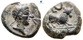 Hispania. Castulo circa 100 BC. Bronze Æ