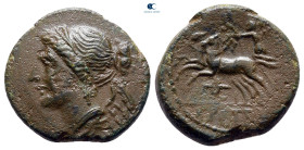 Bruttium. The Brettii circa 211-208 BC. Bronze Æ