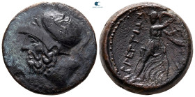 Bruttium. The Brettii circa 211-208 BC. Double Unit Æ
