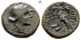 Sicily. Aitna circa 208-205 BC. Sextans Æ