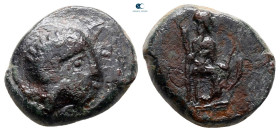 Sicily. Atha... circa 340-330 BC. Bronze Æ