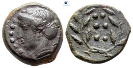 Sicily. Himera circa 415-409 BC. Hemilitron Æ