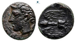 Sicily. Katane circa 415-404 BC. Onkia Æ