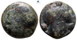 Sicily. Selinus circa 450-440 BC. Cast Hexas Æ