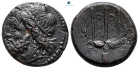 Sicily. Syracuse. Hieron II 275-215 BC. Bronze Æ