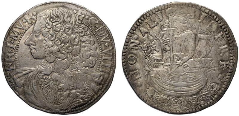 Modena, Francesco I d'Este (1629-1658), Ducatone sd, RR MIR-760 Ag mm 42,5 g 30,...