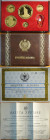 Albania, People's Socialist Republic (1945-1990), Gold Proof Set 1968 (5), KM-PS1 Au 900/1000 g 171,80 The 500 Leke is numbered 546 and corresponds to...