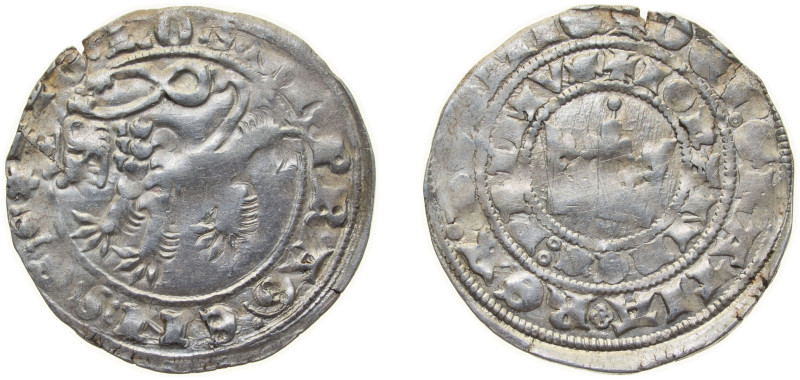 Bohemia Royal mint of Bohemia Kingdom ND (1310-1346) 1 Gross - Johan I von Luxem...