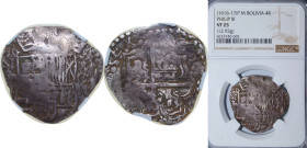 Bolivia Spanish colony 1616-1617 P M 4 Reales - Philip III Silver (.931) Potosi Mint 12.93g NGC VF 25 KM 9