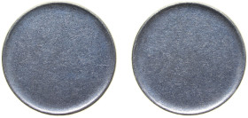 Italy ND 50 Lire (large type) Mint Error Unstruck Planchet Acmonital (81.75% Iron, 18.25% Chromium) 6.25g AU KM 95.1 Schön 95