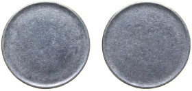 Italy ND 100 Lire (large type) Mint Error Unstruck Planchet Acmonital (81.75% Iron, 18.25% Chromium) 8g AU KM 96.1 Schön 96