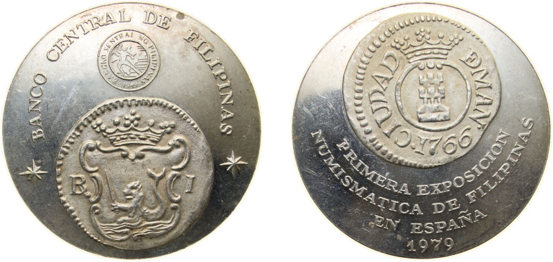 Philippines Republic 1979 Medal - First Numismatic Exhibition of the Philippines...