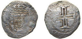 Portugal Kingdom ND (1643-1656) ½ Cruzado - João IV Silver (.9167) Lisbon Mint 6g Clip KM 49