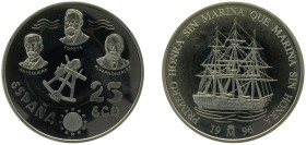 Spain Kingdom 1996 M 25 ECU (Antequera - Topete - Alvargonzalez) Silver (.925) Madrid Mint 168.62g PF