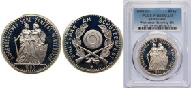 Switzerland Federal State 1990 50 Francs (Winterthur Shooting Festival) Silver (.900) Bern Mint (5000) 25g PCGS PR 66 HMZ 2 1348h X S34