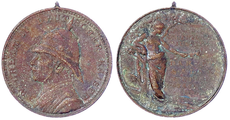 Münzen der Kolonien und Nebengebiete
Deutsch-Ostafrika
Bronzemedaille v. Oerte...