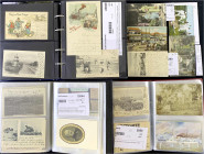 Briefmarken/Briefe/Postkarten der Kolonien und Nebengebiete
Deutsche Post in China
Toller Posten in 3 Alben mit 420 Postkarten und einigen Bildern, ...