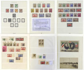 Briefmarken/Briefe/Postkarten der Kolonien und Nebengebiete
Deutsche Post in China
1898-1919 */**: Gepflegte Sammlung auf Vordruckblättern in ungebr...