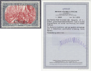 Briefmarken/Briefe/Postkarten der Kolonien und Nebengebiete
Deutsche Post in China
5 Mark grünschwarz/bräunlichkarmin 1901, postfrsiche Luxuserhaltu...