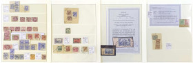 Briefmarken/Briefe/Postkarten der Kolonien und Nebengebiete
Deutsche Post in China
Vorläufer
1890/1919 gest.: Reichhaltige Sammlung mit diversen be...