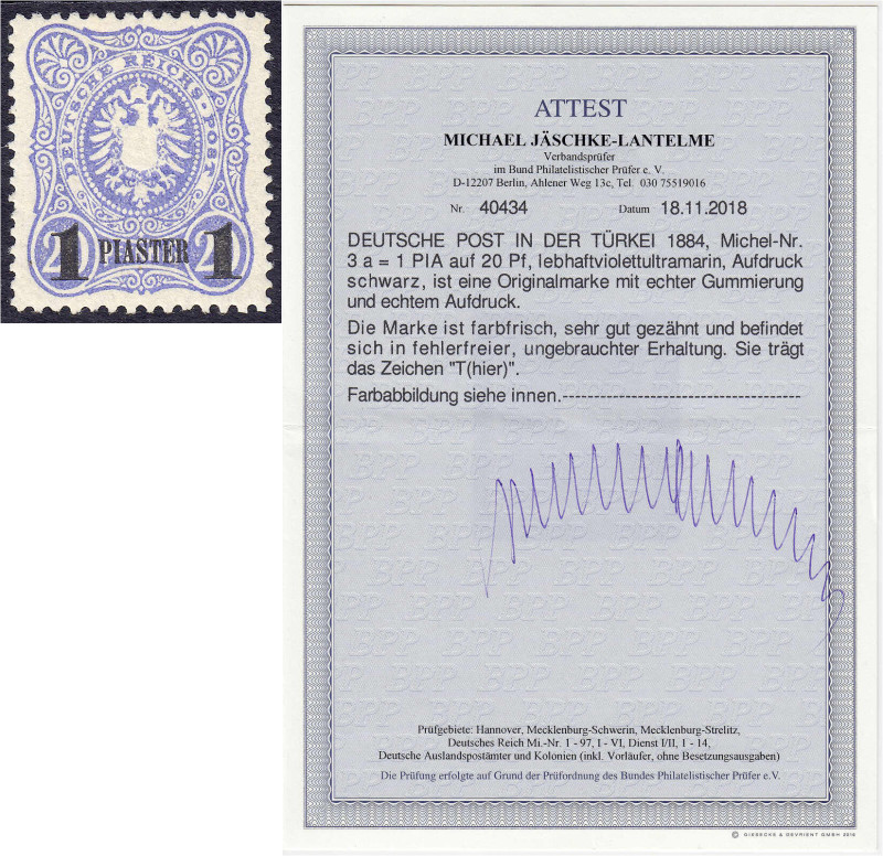 Briefmarken/Briefe/Postkarten der Kolonien und Nebengebiete
Deutsche Post in de...