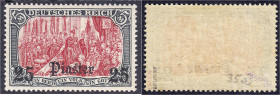 Briefmarken/Briefe/Postkarten der Kolonien und Nebengebiete
Deutsche Post in der Türkei
25 Pia auf 5 M. gelblichrot 1905, postfrische Erhaltung, tie...