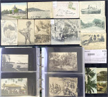 Briefmarken/Briefe/Postkarten der Kolonien und Nebengebiete
Deutsch-Neuguinea
230 Postkarten/Bilder, zahlreiche gelaufen, dabei auch Marine-Schiffsp...