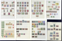 Briefmarken/Briefe/Postkarten der Kolonien und Nebengebiete
Deutsch-Ostafrika
1893-1920 (*)/*/**: Reichhaltige Sammlung auf Vordruckblättern und Ste...