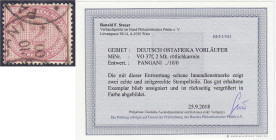 Briefmarken/Briefe/Postkarten der Kolonien und Nebengebiete
Deutsch-Ostafrika
Vorläufer
PANGANI../10/0 klarer Abschlag des hier seltenen Stempels a...