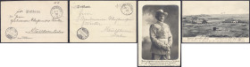 Briefmarken/Briefe/Postkarten der Kolonien und Nebengebiete
Deutsch-Südwestafrika
LÜDERITZBUCHT 5/1 05 mit großer Behelfs-Jahreszahl ,,05", die nur ...